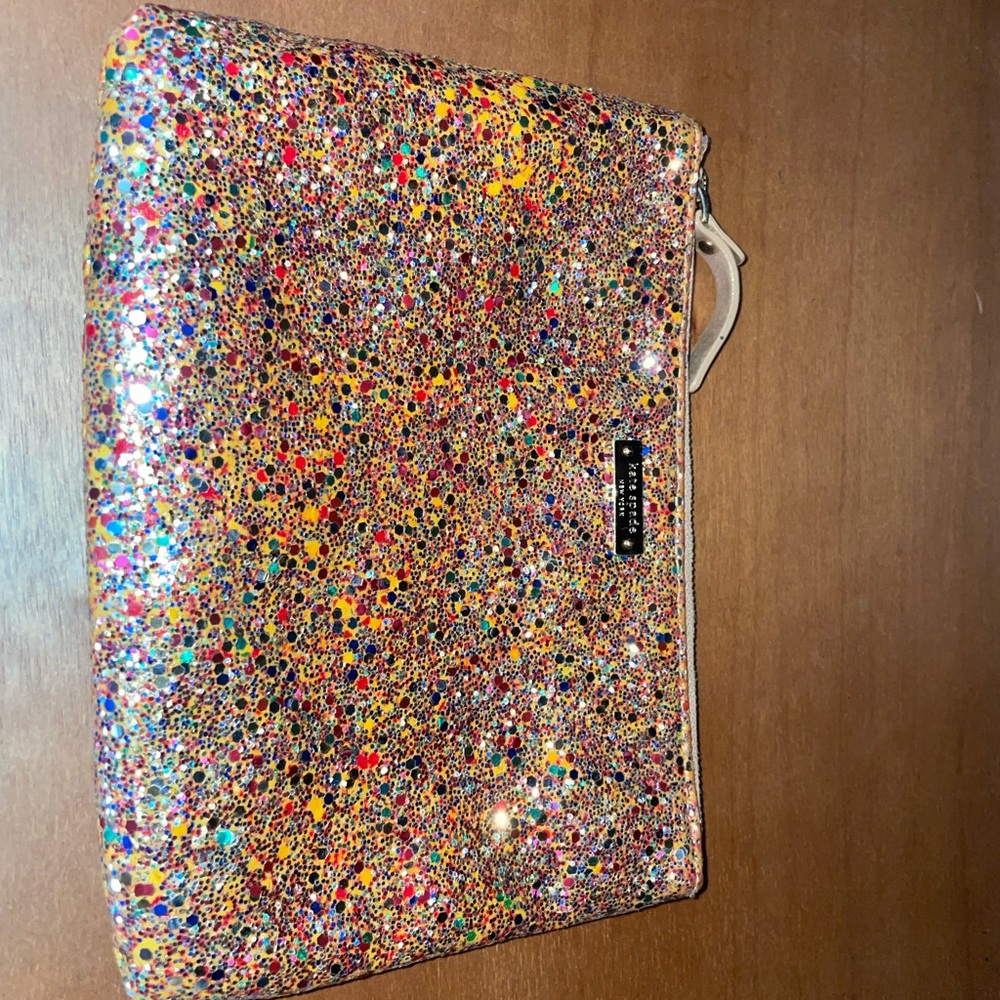 Kate Spade Glitter Clutch